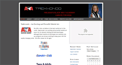 Desktop Screenshot of prejeansmartialarts.com